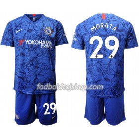 Chelsea Morata 29 Børn Hjemme Fodboldsæt 2019-20 S/S (+ Korte bukser)